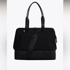 BEIS Black Weekender Bag